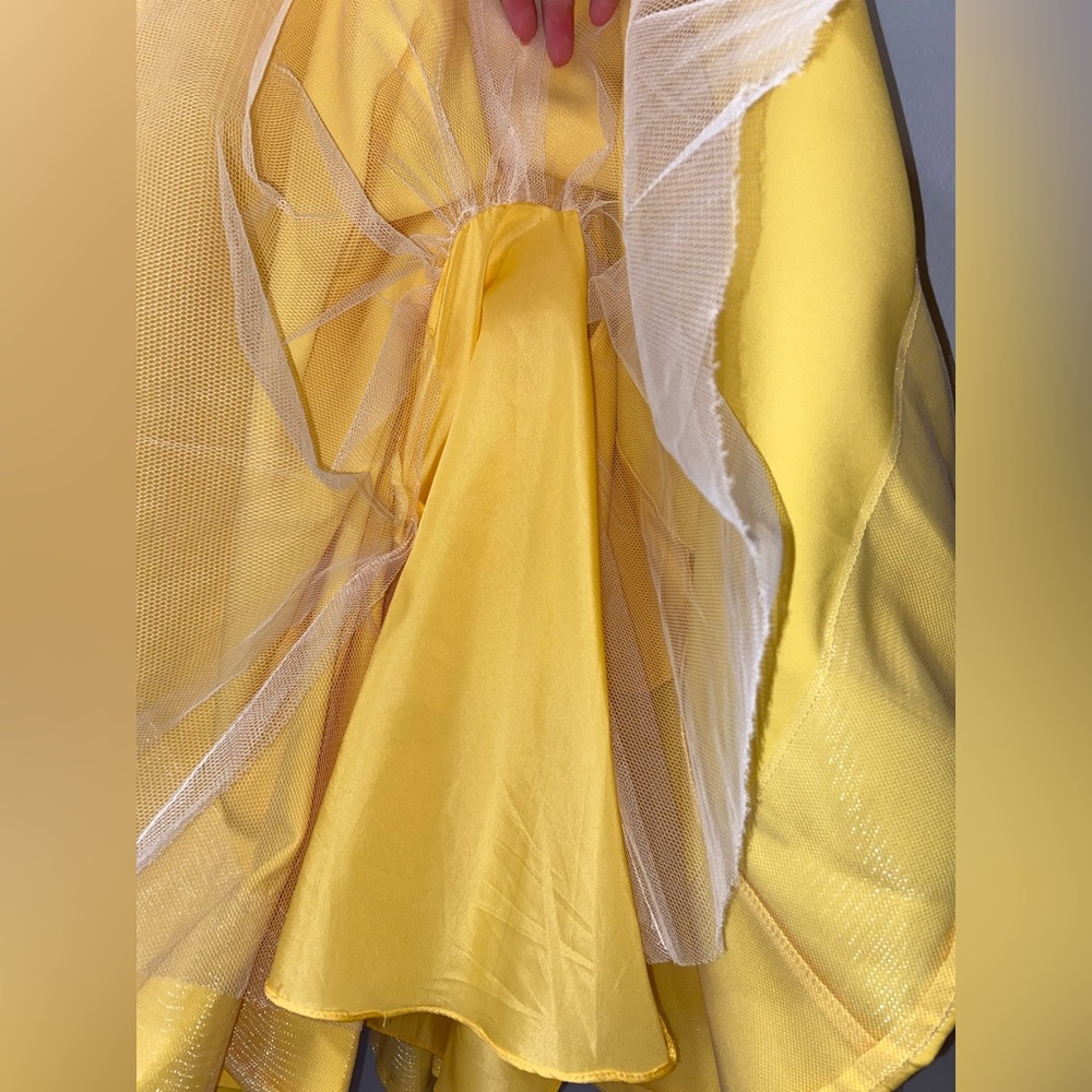 Mac Duggal Asymmetrical Ruffle Mini Dress 💛 - Picture 10 of 10
